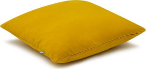 Hořčicově žlutý povlak na polštář Mumla Basic