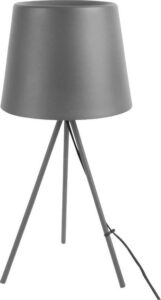 Šedá stolní lampa Leitmotiv Classy Leitmotiv