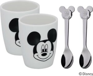 4dílný dětský jídelní set WMF Cromargan® Mickey Mouse WMF