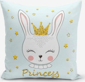 Povlak na polštář s příměsí bavlny Minimalist Cushion Covers Princess Rabbit