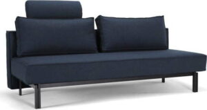 Tmavě modrá rozkládací pohovka Innovation Sly Sofa Bed Mixed Dance Blue Innovation