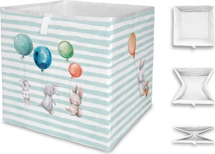 Dětský úložný box Mr. Little Fox Flying Bunnies Mr. Little Fox