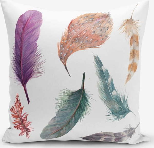 Povlak na polštář s příměsí bavlny Minimalist Cushion Covers Cozy