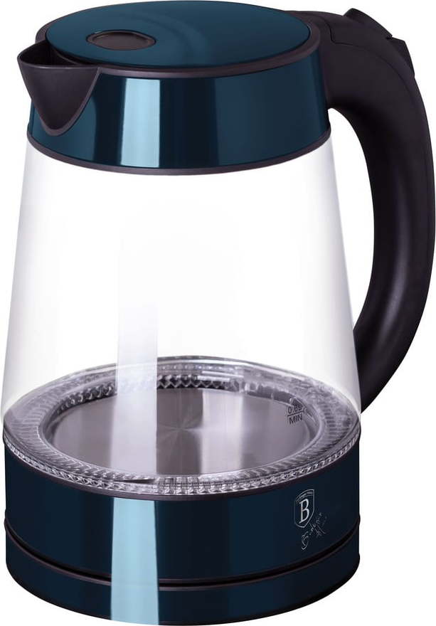 Modrá rychlovarná konvice 1.7 l Aquamarine Metallic Line - BerlingerHaus Berlingerhaus