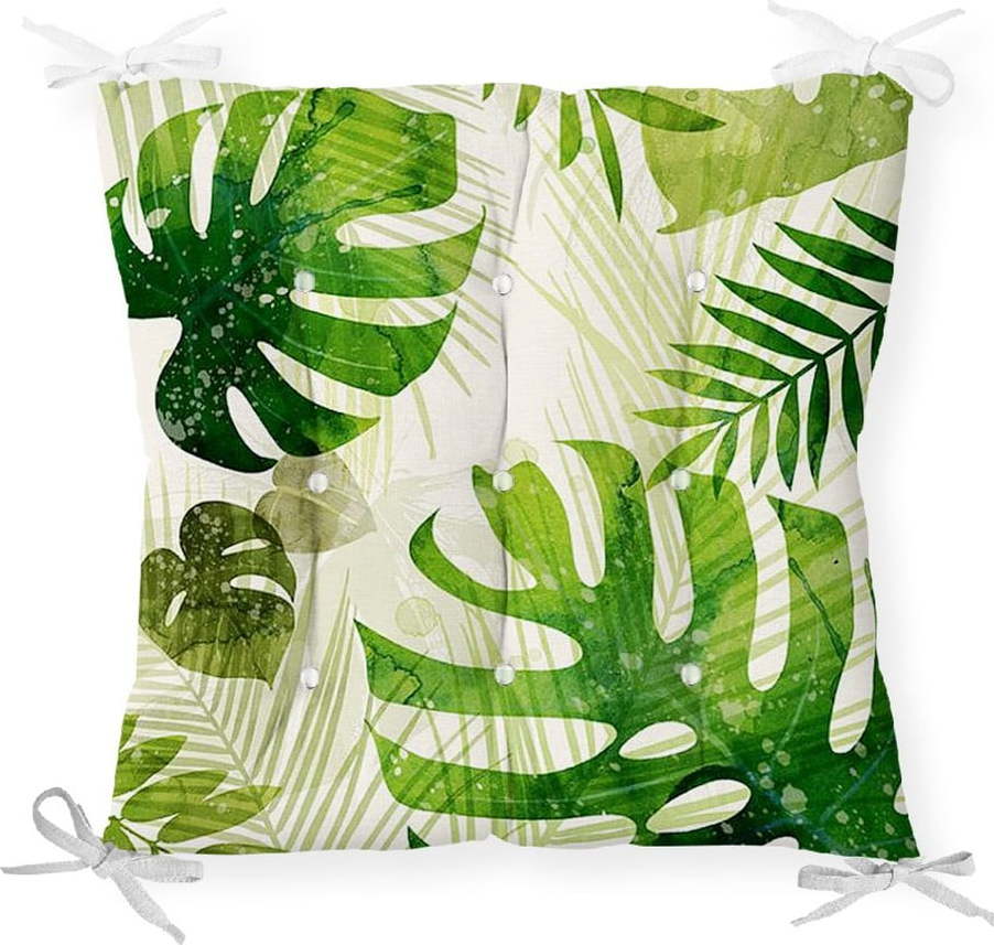 Podsedák s příměsí bavlny Minimalist Cushion Covers Monstera