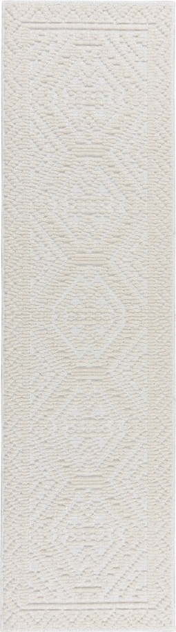 Béžový koberec běhoun 218x60 cm Verve Jaipur - Flair Rugs Flair Rugs