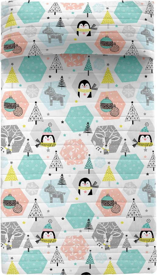 Bavlněný dětský přehoz 260x180 cm Winter – Moshi Moshi Moshi Moshi