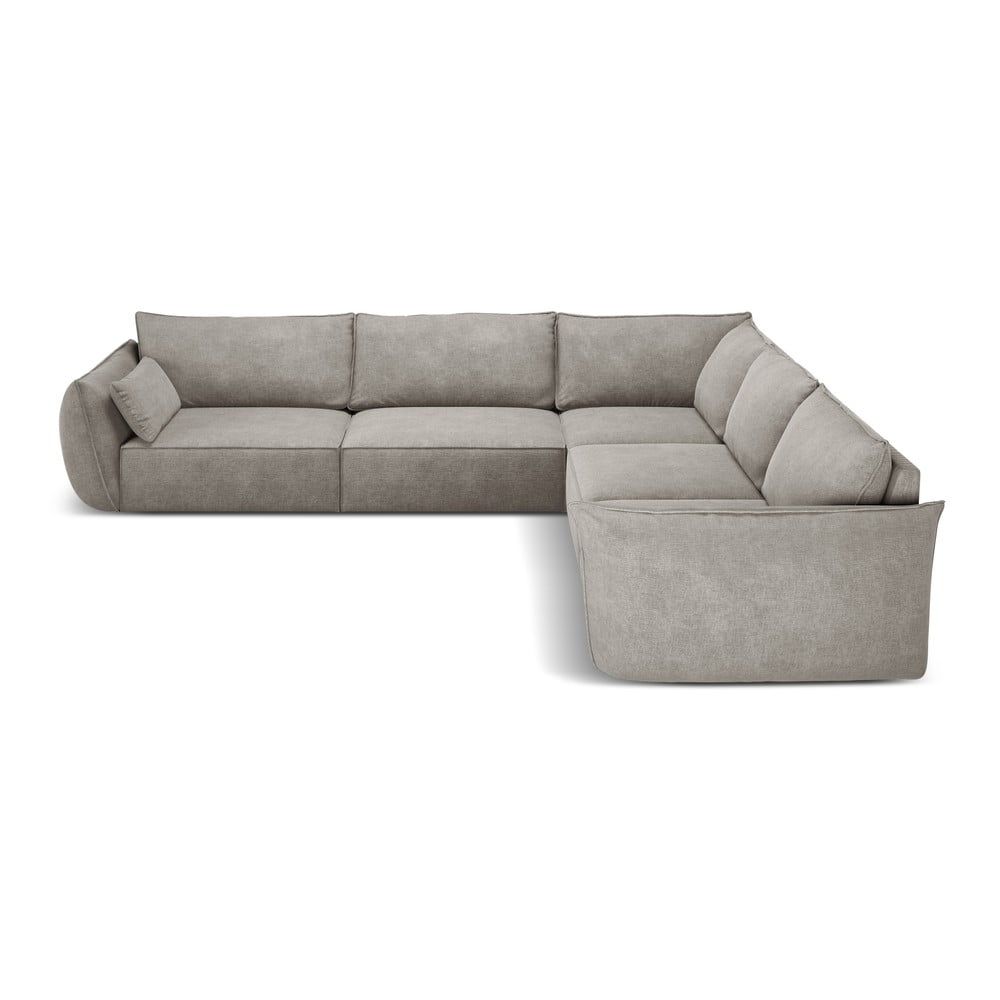 Světle šedá rohová pohovka (variabilní) Vanda – Mazzini Sofas Mazzini Sofas