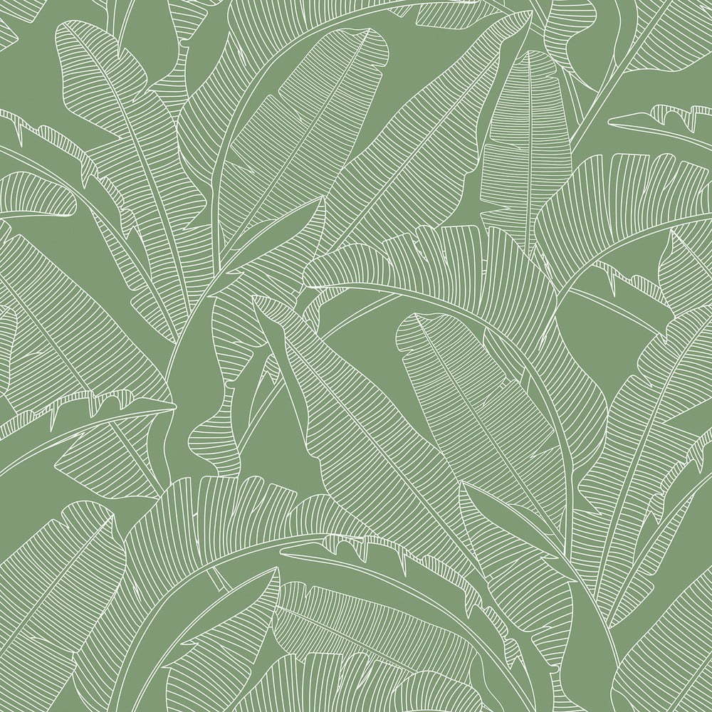 Tapeta 100x280 cm Palm Leaves – Dekornik Dekornik