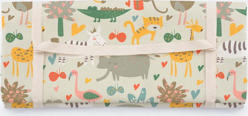 Pikniková deka 140x170 cm Wild Animals – Little Nice Things Little Nice Things