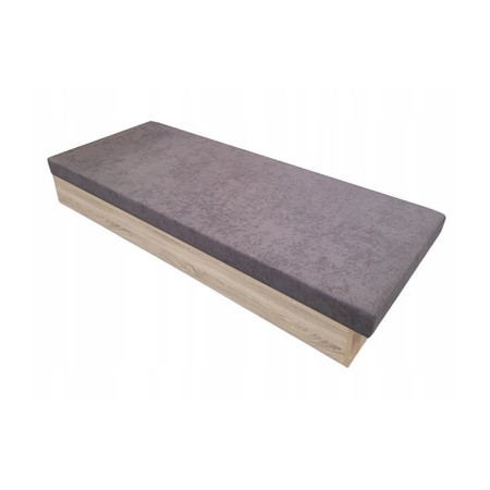 Válenda Silver C90 - 90x200 cm Modrá Panty vpravo Dub sonoma Graja