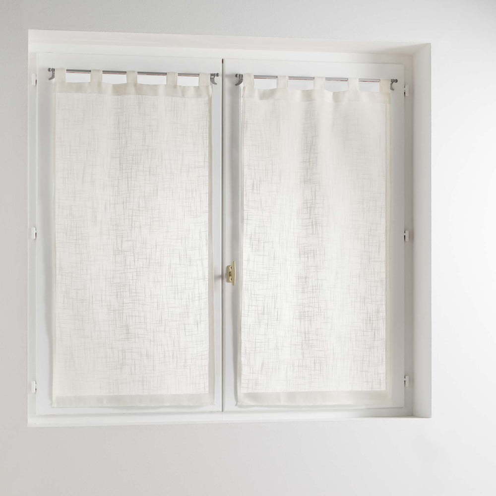 Krémové záclony v sadě 2 ks 60x90 cm Haltona – douceur d'intérieur Douceur d intérieur